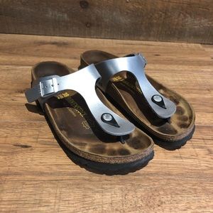 NARROW Birkenstock Gizeh Birko-Flor